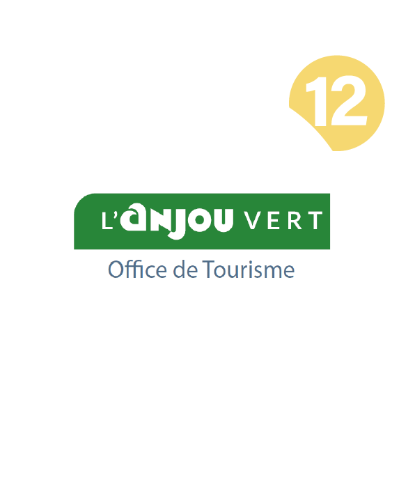 Logo de l'office de tourisme l'Anjou Vert à Baugé-en-Anjou