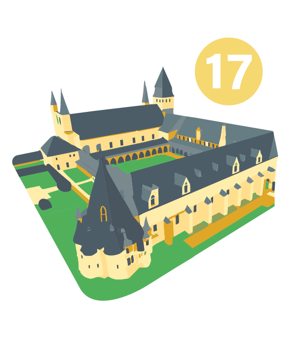 icon représentant l'abbaye de Fontevraud